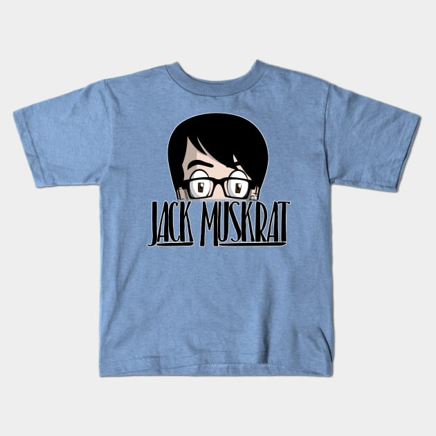 JACK MUSKRAT LOGO Kids T-Shirt by JackMuskrat